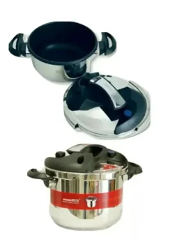 Schnellkochtopf 8L Induktiomit Marmorbeschichtung Schnellkocher Dampfkocher