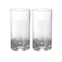 2 X Longdrinkglas Aus Bruchfestem Polycarbonat - 550ml