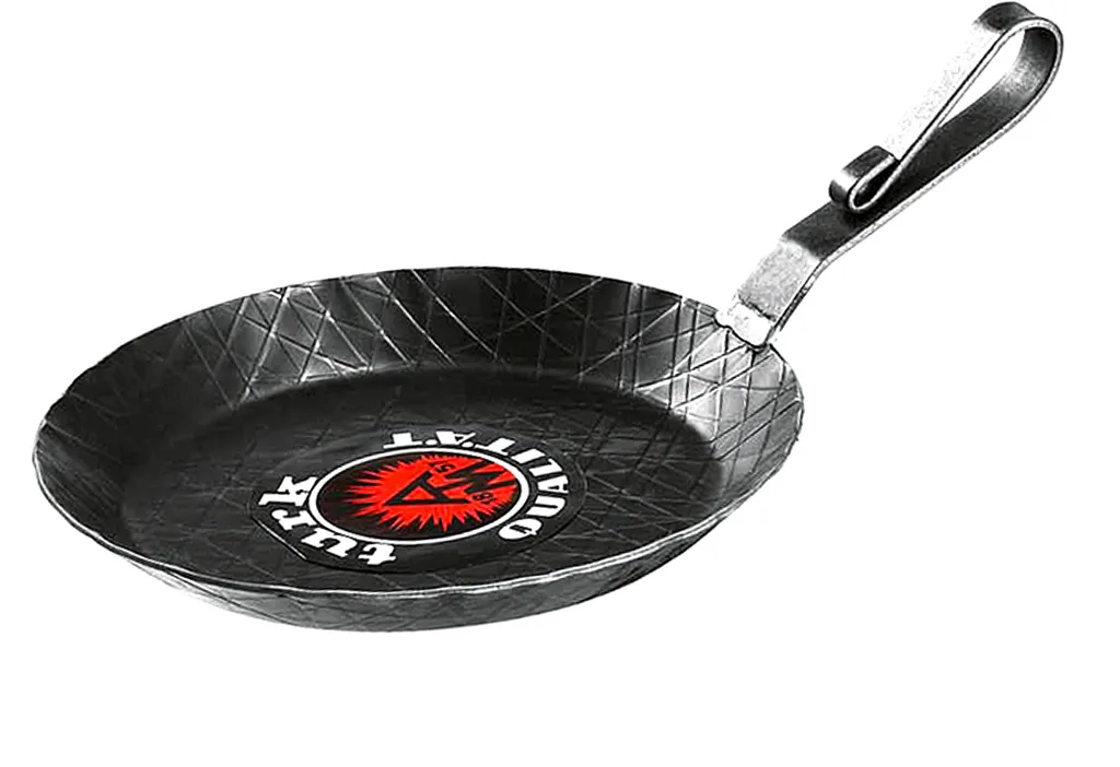 Turk 65330 Servierpfanne Schmiedee.g.St. 28cm, Grau 4 Turk 65330 Servierpfanne Schmiedee.g.St. 28cm, Grau – Bild 4