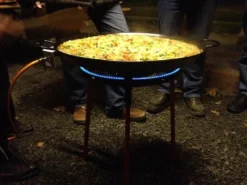 'Vaello' Set: Gasbrenner 40cm, Ständer & Paellapfanne, Welcher Gasanschluß ?:Deutsch (DE / AT) -Küchenzauber Günstiges Geschäft 049501b3c2d12674714f9f33a854bf37