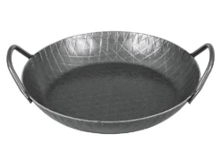 Turk 65930 Servierpfanne Aus Schmiedeeisen, 28 Cm, 2 Griffe, Grau (1 Stück) 12 Turk 65930 Servierpfanne Aus Schmiedeeisen, 28 Cm, 2 Griffe, Grau (1 Stück) -Küchenzauber Günstiges Geschäft 04b84be57895ec582c3c8e4d86fa5530