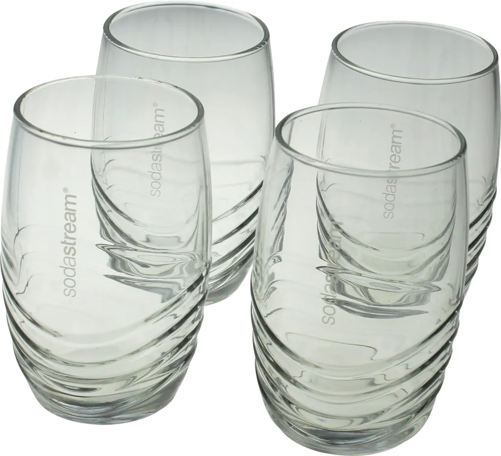 Sodastream Trinkglas 4er-Pack, Passend Zu Sodastream-Glaskaraffen 5 Sodastream Trinkglas 4er-Pack, Passend Zu Sodastream-Glaskaraffen – Bild 5