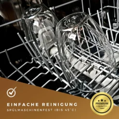 Felino® Latte Macchiato Gläser Doppelwandige Thermogläser Set [6 Stück] [350 Ml] Glas Tassen Groß Für Cappuccino, Kaffee, Espresso -Küchenzauber Günstiges Geschäft 09811cbcbe5d068f12f497d29fb49555