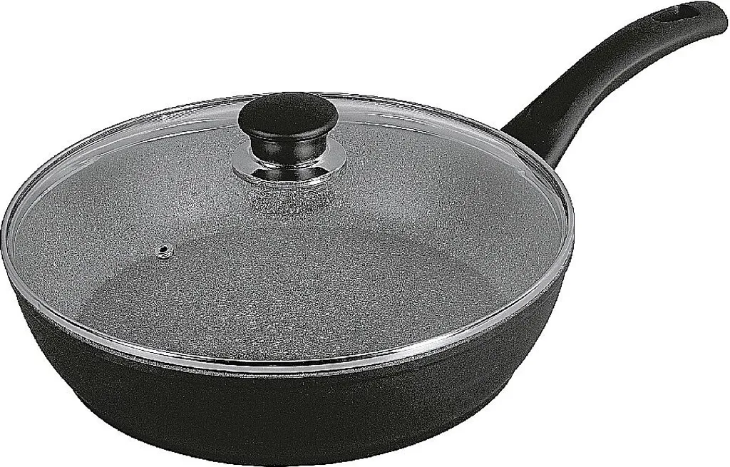 Ballarini Schmorpfanne 28cm Bari Mit Glasdeckel 2 Ballarini Schmorpfanne 28cm Bari Mit Glasdeckel – Bild 2