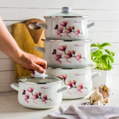 8 Tlg TOPFSET Kochtopfset Töpfe Induktionstöpfe Induktion Emaille Mit Glasdeckel 8 8 Tlg TOPFSET Kochtopfset Töpfe Induktionstöpfe Induktion Emaille Mit Glasdeckel -Küchenzauber Günstiges Geschäft 0d325031e93b4cb875fd7569343a6dcd