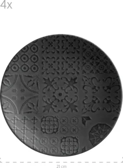 Tafelservice, Steinzeug Tafelservice, Steinzeug Trad. Tiles Mäser -Küchenzauber Günstiges Geschäft 0d6cffd7abf4951d19b678d3bd49e059