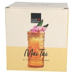 4x Mai Tai Glas 490 Ml Klarglas Cocktail-Kelch Tiki-Cocktail Rum-Longdrink Mai Tai Glass -Küchenzauber Günstiges Geschäft 0e4a910fbc25ed64a001ee7e8e5991a7