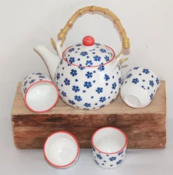 270 Asia Teeset Teeservice Teekanne Tassen 5 Tlg Weiss Blau Blumen Kinder Ruka -Küchenzauber Günstiges Geschäft 0e68c202116bfb59ccf924c474ebe1fd