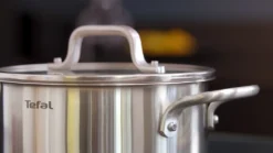 Tefal Virtuoso Topfset, 7-Teilig, Edelstahl - 7-Teiliges Set Aus 1x Stielkasserolle 16cm, 3x Kochtöpfen 16/20/24cm + 3x Deckel -Küchenzauber Günstiges Geschäft 0f1b6c1e4203a7844109885dac571070