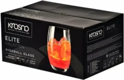 Krosno Elite Highball Glas Longdrink 360ml 6er -Küchenzauber Günstiges Geschäft 0f72d96bc0b9cb8e7727d068e62db630