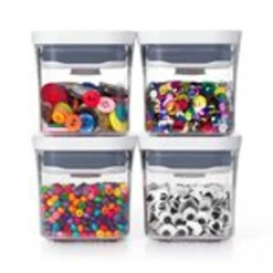 OXO Good Grips Mehrteiliges Pop-Container-Set, Kunststoff, Weiß -Küchenzauber Günstiges Geschäft 1135117cacfc730dd29389c2f4f12117