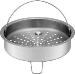 TEFAL Secure 5 Neo® 6,0 L Schnellkochtopf Mit Garkorb Und Dreifuß - Edelstahl - Alle Herdarten, Inklusive Induktionsherd, Gesund Und Schonend Kochen, Zeit- Und Energiesparend P2530738 -Küchenzauber Günstiges Geschäft 123f1f2bc112704a5e37ad9e3c8d543a