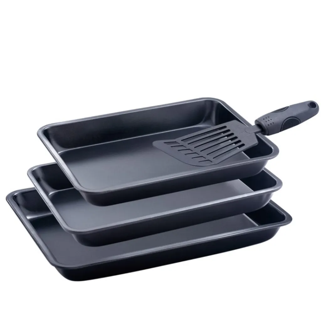 Bergner Backpfannenset 4tlg. Auflaufformen 2 Bergner Backpfannenset 4tlg. Auflaufformen – Bild 2