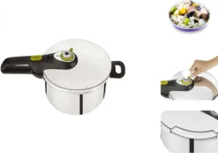 Tefal Schnellkochtopf 5 Neo Secure 4l -Küchenzauber Günstiges Geschäft 12f7b2a4c3ff8e4c0404d4a34a635935
