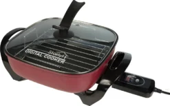 Starlyf®Digital Cooker - XXL Elektrische Bratpfanne Mit Digitalem Thermostat Und Temperaturanzeige, 1600 Watt, 5,5 Liter Fassungsvermögen, Partypfanne - Aus Der TV Werbung -Küchenzauber Günstiges Geschäft 13ca16bfd8f9f26de6ae504ce0f79086