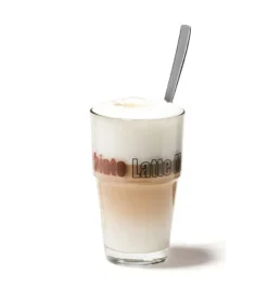 Leonardo Latte Macchiatto Becher 'Solo LM' Mit Löffel, 400ml, Ø 8,5 X 14,7cm (4er Set) -Küchenzauber Günstiges Geschäft 14d158be9348b4ceebe7e109a3e7fe11