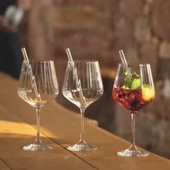 Nachtmann Gin&Tonic + 4 Glastrinkhalme 7574/8tlg. Tastes Good 103143 -Küchenzauber Günstiges Geschäft 16e2ab01168d56f478b27419fdfd4e17