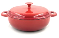 GSW Shadow Schmortopf Mit Deckel 30cm Rot -Küchenzauber Günstiges Geschäft 1978010712adfb1d1b32eb85d8753da3