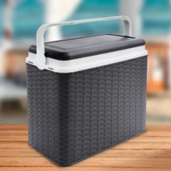 H-Line Kühlbox 24L Rattan Anthrazit 8951 -Küchenzauber Günstiges Geschäft 19ae19cdef8bc9ce89263f3687acc712