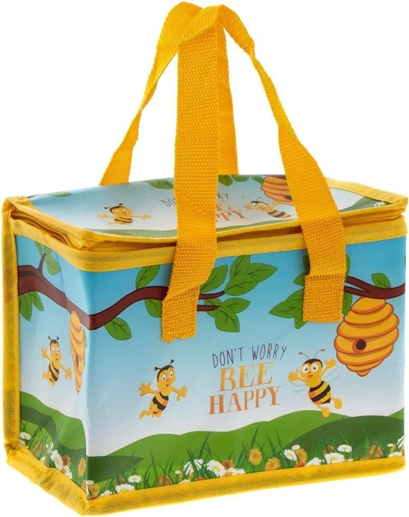 Lesser & Pavey Lunchbag Isotasche "Don´t Worry Bee Happy" - 22 Cm 1 Lesser & Pavey Lunchbag Isotasche "Don´t Worry Bee Happy" - 22 Cm