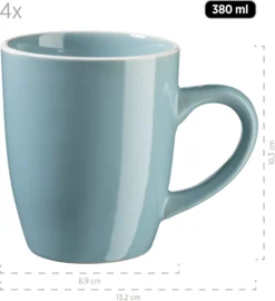 Mäser 931770 Kombiservice Elissa Für 6 Personen, Steinzeug, Türkis (1 Set, 24-teilig) 18 Mäser 931770 Kombiservice Elissa Für 6 Personen, Steinzeug, Türkis (1 Set, 24-teilig) -Küchenzauber Günstiges Geschäft 1b55897a88358f64341e3ceb9866d575