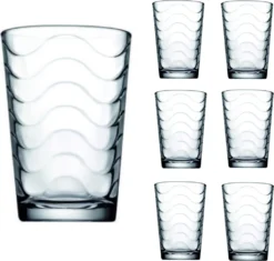 Pasabahce 52644 6-Teilig Wassergläser Glas 200 Ml Trinkglas Mit Glassaft Glas Tumbler -Küchenzauber Günstiges Geschäft 1b8d34be5f3f64c234f60f9d7be900b3