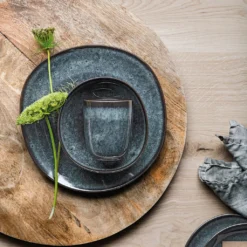 Like. By Villeroy & Boch Lave Gris Tafelservice Für 4 Personen 8-teilig -Küchenzauber Günstiges Geschäft 1bebe21f3d7e02e1e7dbaf836b785762