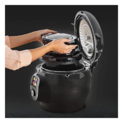 Krups Cook4Me Extra Crisp-Deckel AJ1508 | Timer | 4 Automatische Funktionen | Extra Knusprig | Schwarz -Küchenzauber Günstiges Geschäft 1c5848e8e1ab0e75248b6816cf0fa36d