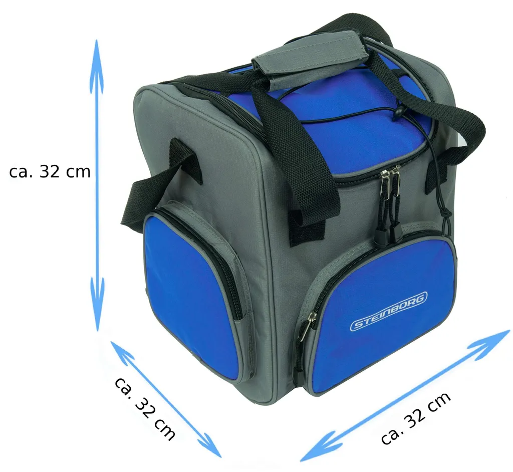 Steinborg Thermischen Kühltasche | Reisetasche Mit Integriertem Kühler | 16 Liter 8 Steinborg Thermischen Kühltasche | Reisetasche Mit Integriertem Kühler | 16 Liter – Bild 8