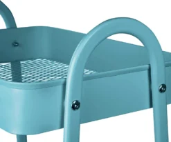 ONVAYA® Servierwagen Silvio | Beistellwagen | Blau | 30,5 X 45 X 77 Cm | 3 Fächer | Multifunktionswagen | Transportwagen | Allzweckwagen | Küchentrolley | Nischenregal -Küchenzauber Günstiges Geschäft 1f7cf0cfd19e744728ba342030bfc636