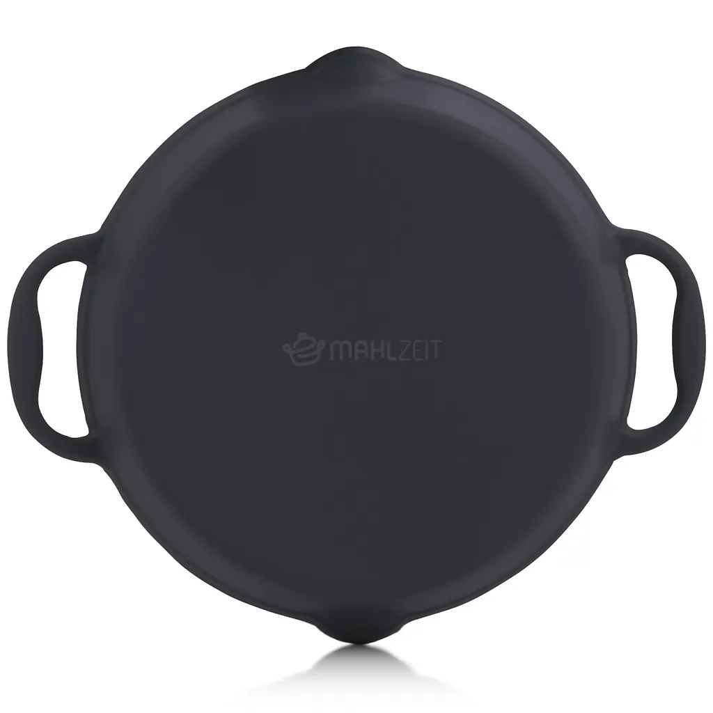 Mahlzeit Gusseisen Bratpfanne | Ø 29 Cm | Blue Berry | Zwei Griffe, Zwei Ausgießer, Emailliert 5 Mahlzeit Gusseisen Bratpfanne | Ø 29 Cm | Blue Berry | Zwei Griffe, Zwei Ausgießer, Emailliert – Bild 5