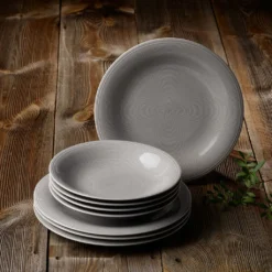 LIKE. BY Villeroy & Boch Color Loop Stone 8tlg Tafelset Tafelservice Geschirrset -Küchenzauber Günstiges Geschäft 20bae88534a36bf954b397d3a4f42600