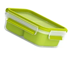 Emsa Snackbox CLIP & GO 0,55 Liter Transparent / Grün -Küchenzauber Günstiges Geschäft 23ad97f6e362f0a95d8d6261b5b1c7d9