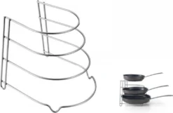 Metaltex Bratpfannenablage Bratpfannenhalter Canyon Pfannengestell 362004039 -Küchenzauber Günstiges Geschäft 23cb3fff9fb5360d8f53e94901a348d5