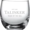Talisker Rocking Glas Mit Logo Und Schriftzug, Single Malt Whiskey Whisky Alkohol Drink Glas, 250 Ml, 100502