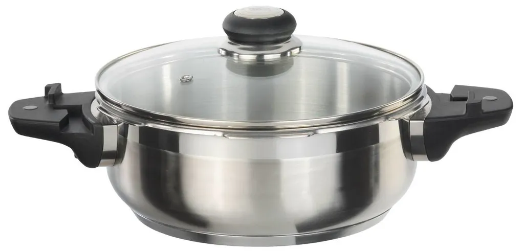 GSW Schnellkochtopf-Set „Biostar“, Edelstahl, 6-teilig 6 GSW Schnellkochtopf-Set „Biostar“, Edelstahl, 6-teilig – Bild 6