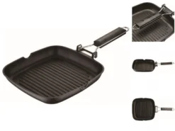 Bergner Europe Bratpfanne Mit Klappgriff BGEU-1101 -Küchenzauber Günstiges Geschäft 265c54f54c524907dac09ca0087677a3