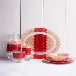 Luminarc Tafelservice Tafelset Glasgeschirr Hartglas Bunt 6 Personen 46 Tlg. -Küchenzauber Günstiges Geschäft 273f68ee1e4df83e7e3865dd113d591a