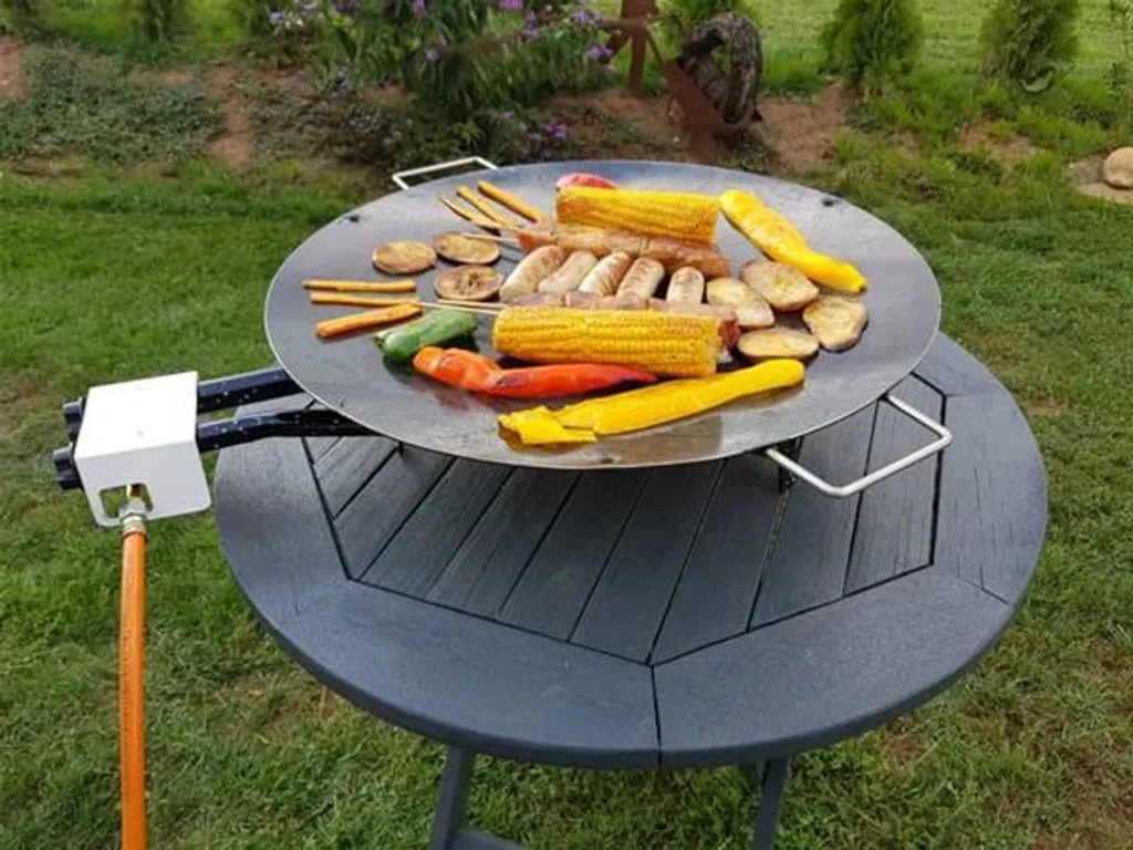 Wok / Eisenwok / Grillschale / Feuerschale Ø 70 Cm 3 Wok / Eisenwok / Grillschale / Feuerschale Ø 70 Cm – Bild 3