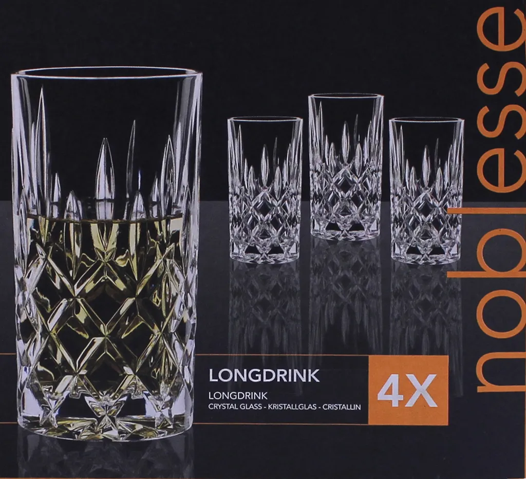 Nachtmann 0089208-0 Noblesse Longdrinkbecher, 375 Ml, 14,8 Cm, Klar (4er Pack) 10 Nachtmann 0089208-0 Noblesse Longdrinkbecher, 375 Ml, 14,8 Cm, Klar (4er Pack) – Bild 10