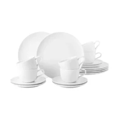 Seltmann Weiden Kaffeeservice Liberty Weiss Modern