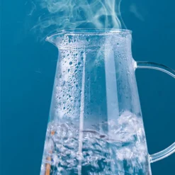 Glaskrug 2 Liter Karaffe Trinkflasche Aus Borosilikatglas Mit Deckel -Küchenzauber Günstiges Geschäft 29662325c24521e523e3a3e85a844c74