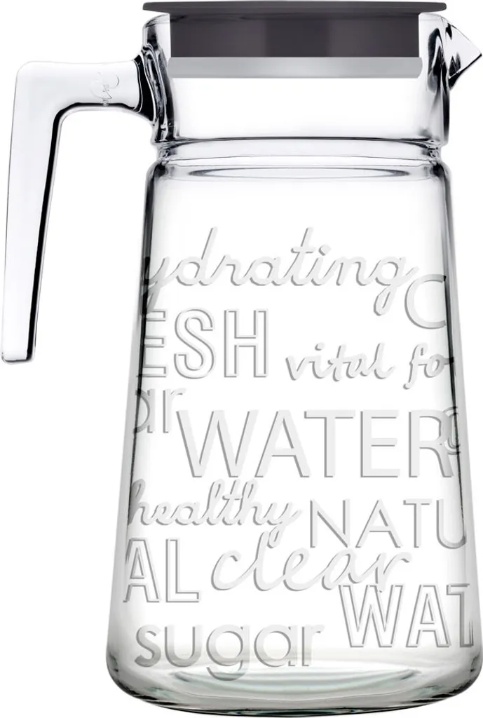 Pasabahce Glaskaraffe Krug Mit Deckel Saftkrug Wasserkrug 2L Kanne Wasser Saft City Pop 2 Pasabahce Glaskaraffe Krug Mit Deckel Saftkrug Wasserkrug 2L Kanne Wasser Saft City Pop – Bild 2