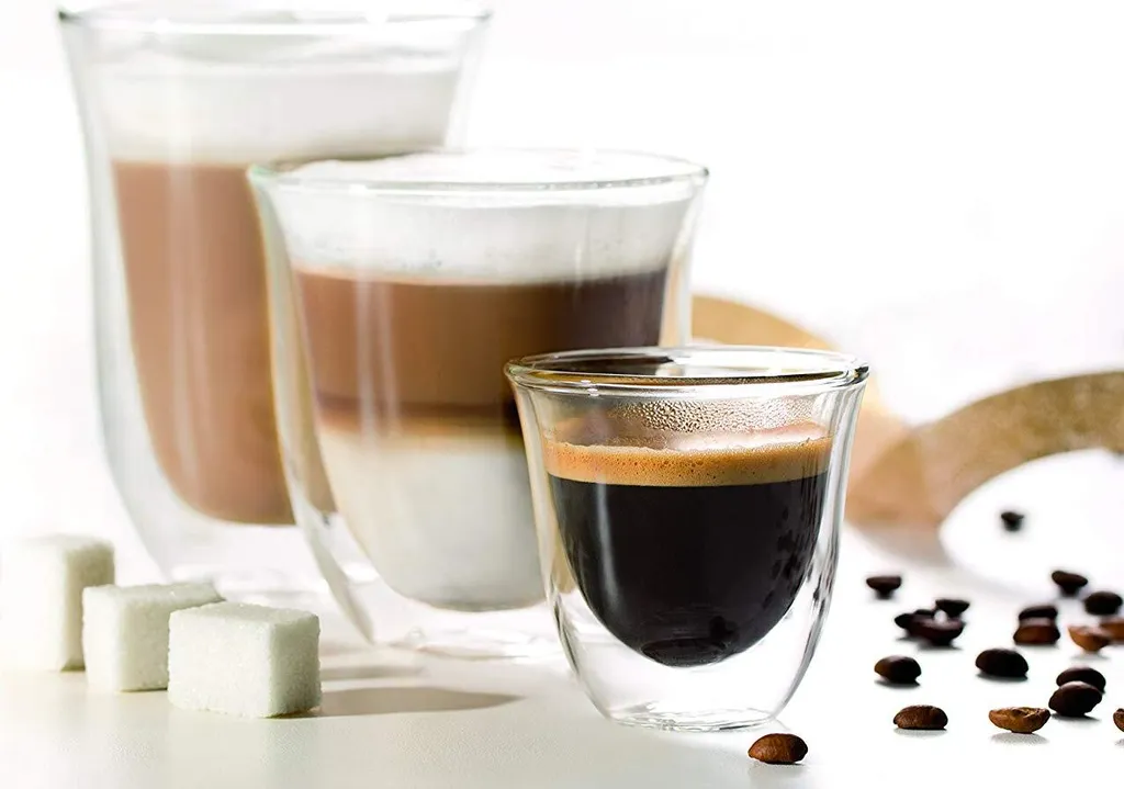 De'Longhi DeLonghi Cappuccino 2er Doppelwandiges Thermoglas 5 De'Longhi DeLonghi Cappuccino 2er Doppelwandiges Thermoglas – Bild 5