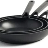 KitchenAid Pfannenset Classic Forged - ø 20, 24 Und 28 Cm - Keramische Antihaftbeschichtung
