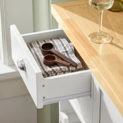 SoBuy KNL03-WN Küchenwagen Kücheninsel Mit 1 Handtuchhalter Küchenschrank Rollwagen Sideboard Auf Rollen Küchentrolley Servierwagen Mit Flaschenablagen Und Schublade BHT Ca.: 107x93x45cm -Küchenzauber Günstiges Geschäft 2c71bf3d95ab2d511867c9c810ef1ba7