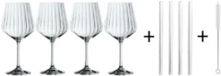 Nachtmann Gin&Tonic + 4 Glastrinkhalme 7574/8tlg. Tastes Good 103143 -Küchenzauber Günstiges Geschäft 2d5f685812309609f34266d470000223