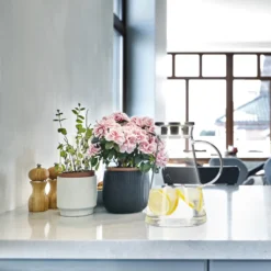 Relaxdays Glaskaraffe Mit Deckel 1,8 Liter -Küchenzauber Günstiges Geschäft 2e69d337925d6e0e288fbd9d120bfb06