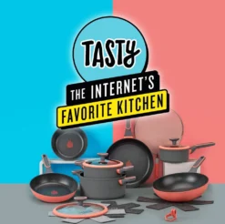 Tasty Antihaft-Kochtopf 20 Cm, Kleiner Bratentopf Mit Glasdeckel Und Softtouch-Griffen -Küchenzauber Günstiges Geschäft 30e51f4f653163f13ba7c584da834176