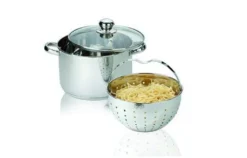 BEYOND® Edelstahl Kochtopf 24 Cm, Mit Glasdeckel Und Herausnehmbarem Siebeinsatz 23 BEYOND® Edelstahl Kochtopf 24 Cm, Mit Glasdeckel Und Herausnehmbarem Siebeinsatz -Küchenzauber Günstiges Geschäft 3349d2b45dea19381de3fd4798efa1d1